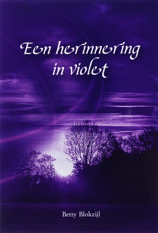 Omslag van Een herinnering in violet