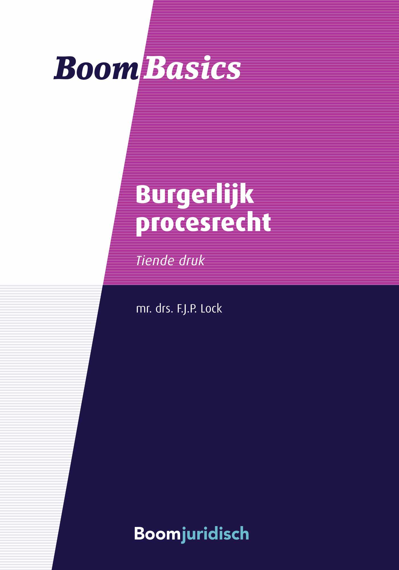 Omslag van Burgerlijk procesrecht