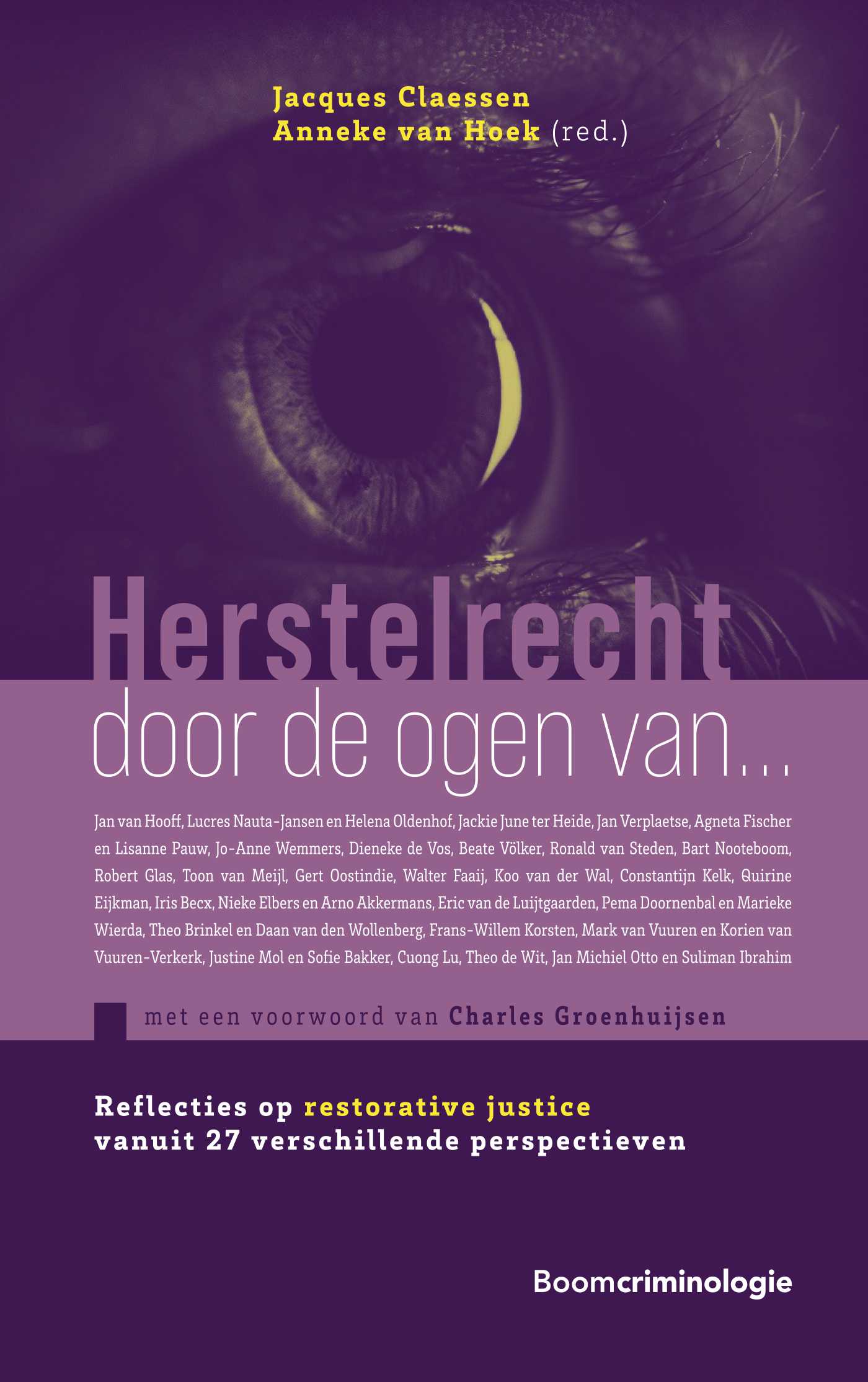 Omslag van Herstelrecht door de ogen van...