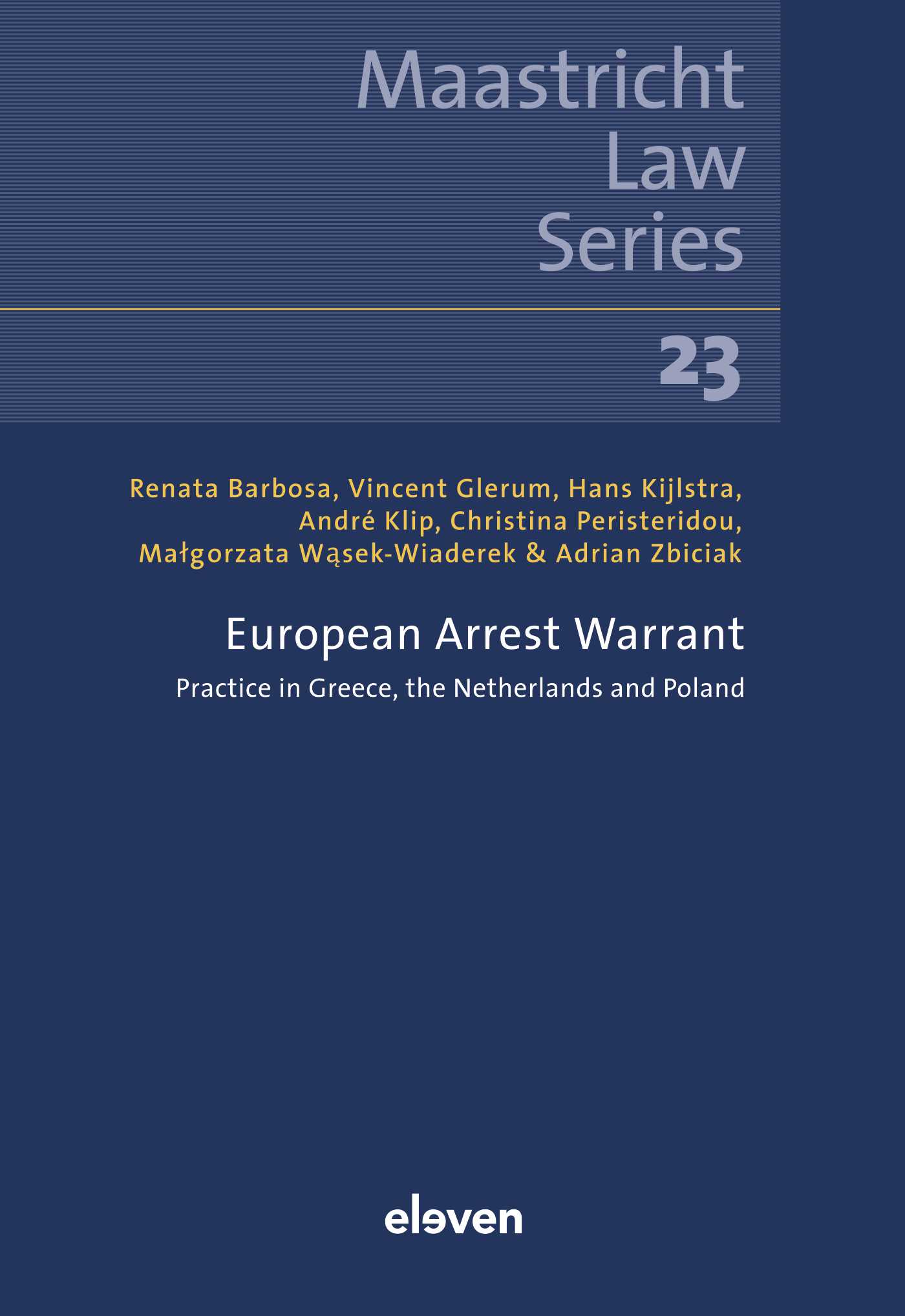 Omslag van European Arrest Warrant