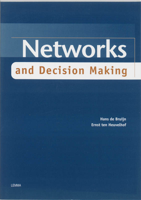 Omslag van Networks and decision making