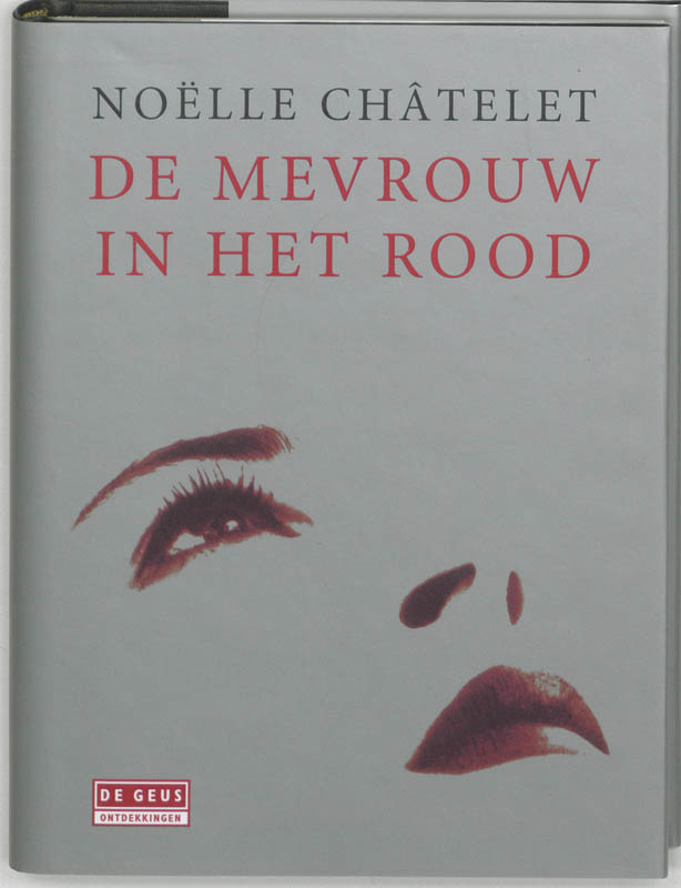 Omslag van De mevrouw in het rood
