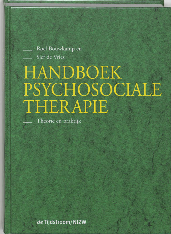 Omslag van Handboek psychosociale therapie