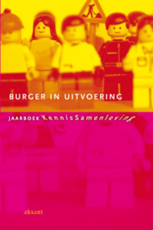 Omslag van Burger in uitvoering