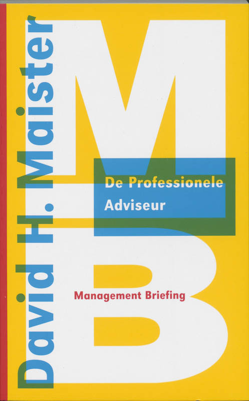 Omslag van De professionele adviseur