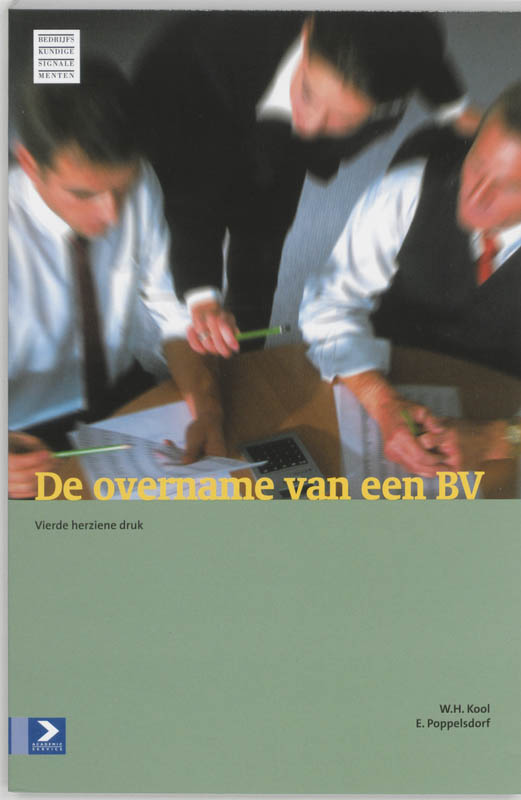 Omslag van De overname van een BV