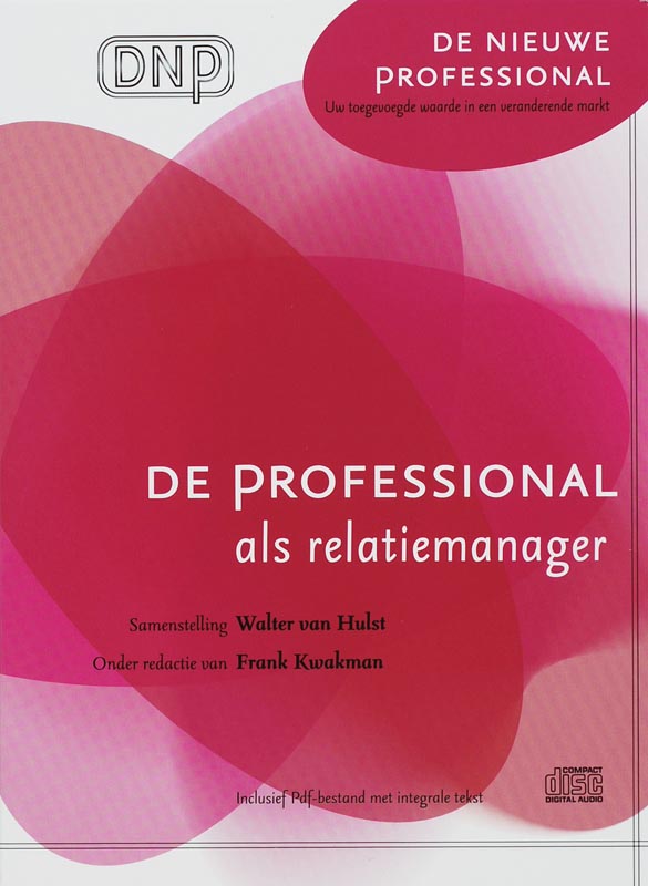 Omslag van De professional als relatiemanager