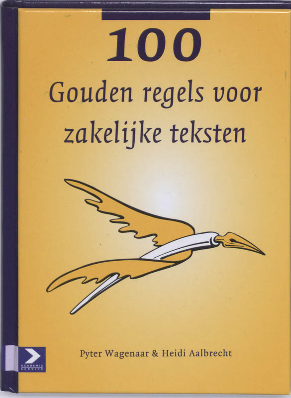 Omslag van 100 Gouden regels voor zakelijke teksten