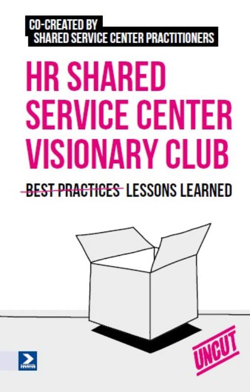 Omslag van HR shared service centers visionary club