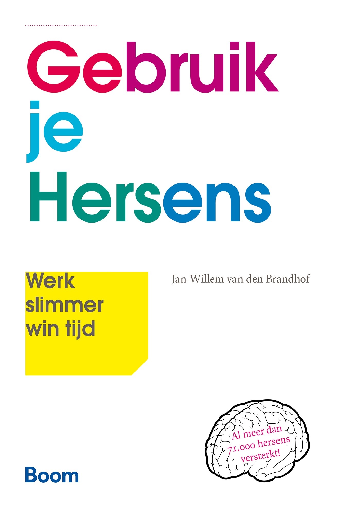 Omslag van Gebruik je hersens