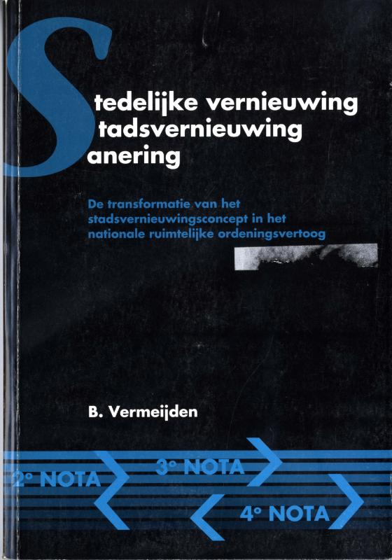 Omslag van Stedelijke vernieuwing / stadsvernieuwing / Sanering
