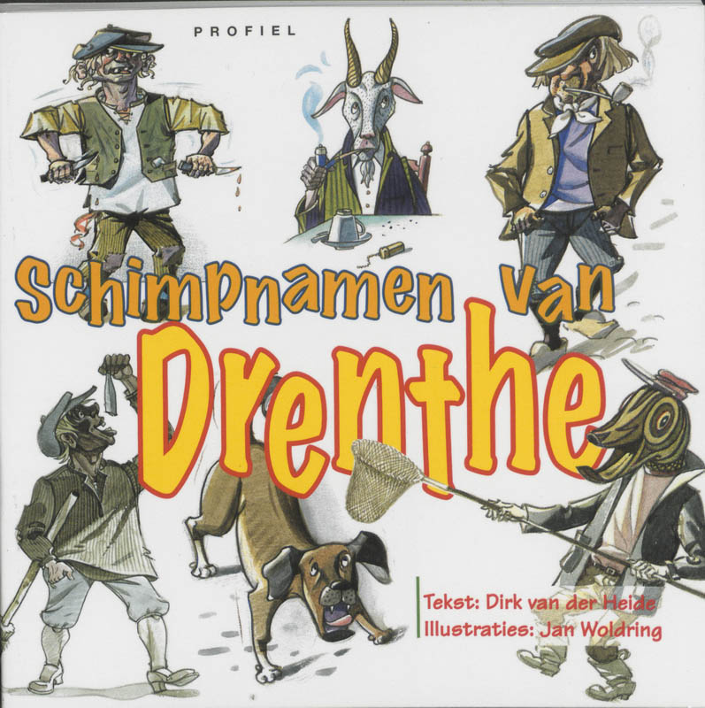 Omslag van Schimpnamen Drenthe