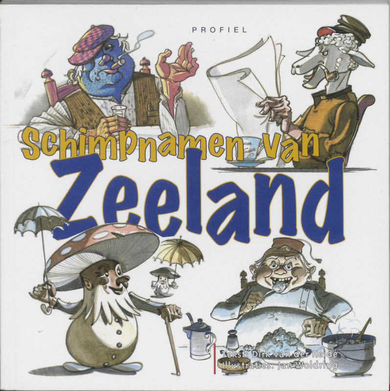 Omslag van Schimpnamen van Zeeland