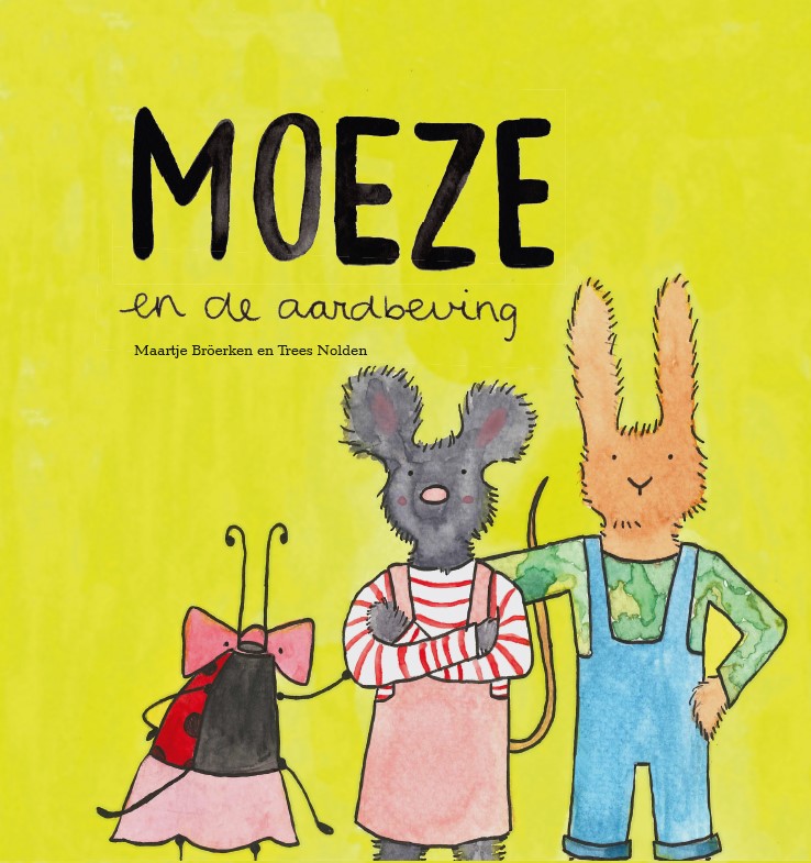 Omslag van Moeze en de aardbeving