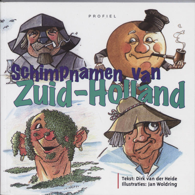 Omslag van Schimpnamen van Zuid-Holland