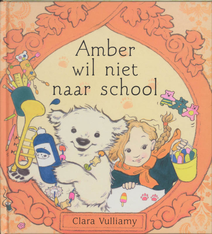 Omslag van Amber wil niet naar school