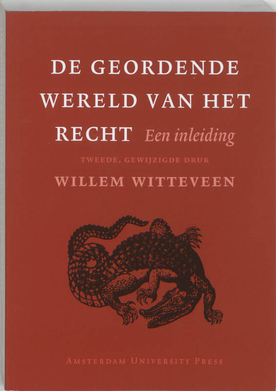 Omslag van De geordende wereld van het recht