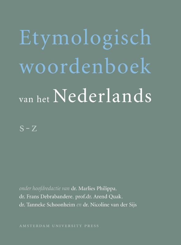 Omslag van S-Z