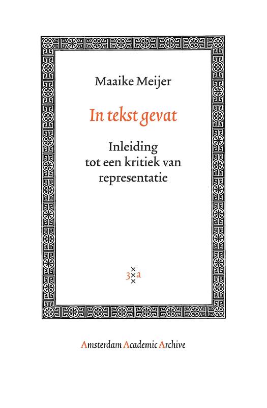 Omslag van In tekst gevat