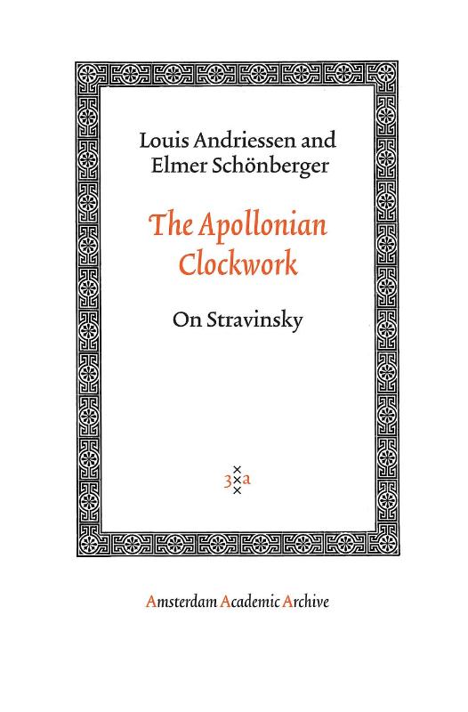Omslag van The Apollonian Clockwork