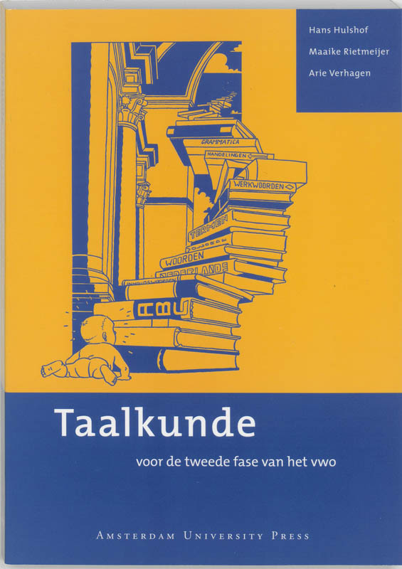 Omslag van Taalkunde voor de tweede fase van het vwo