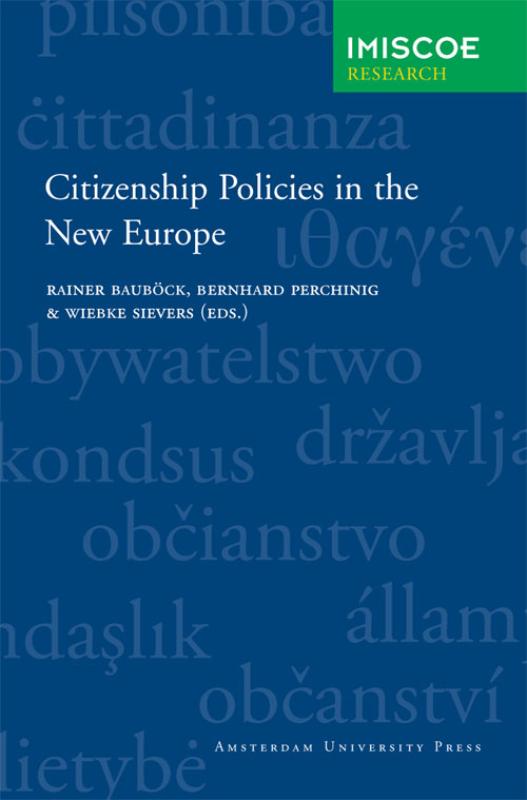 Omslag van Citizenship Policies in the New Europe