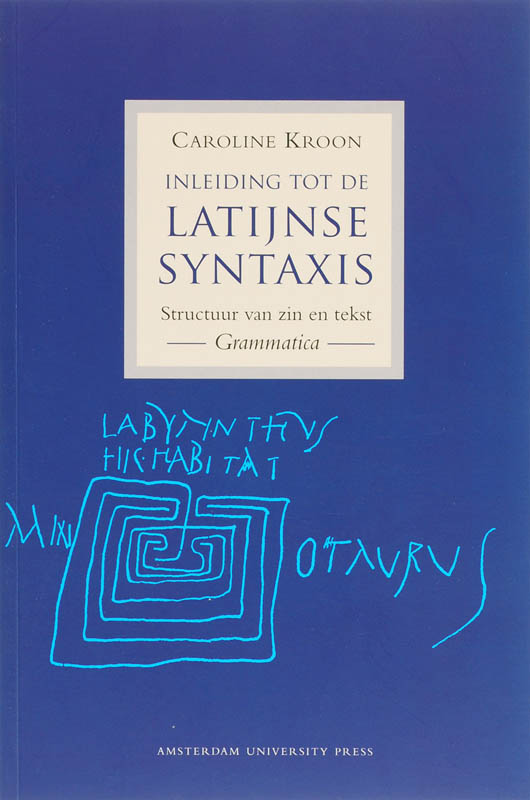 Omslag van Inleiding tot de Latijnse syntaxis