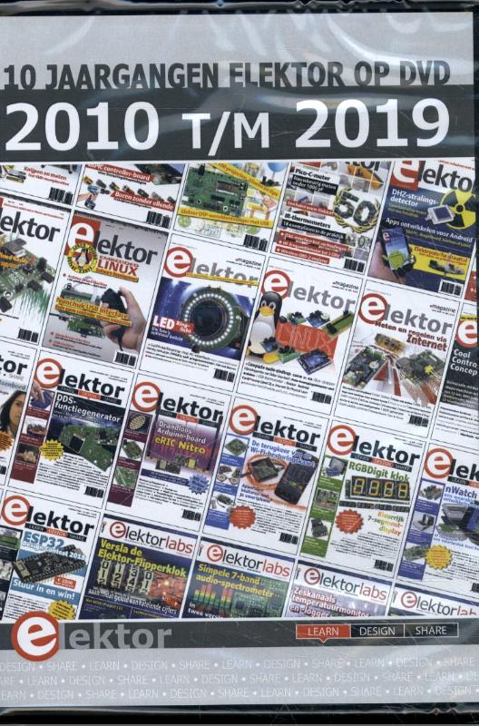 Omslag van DVD Elektor 2010 t/m 2019
