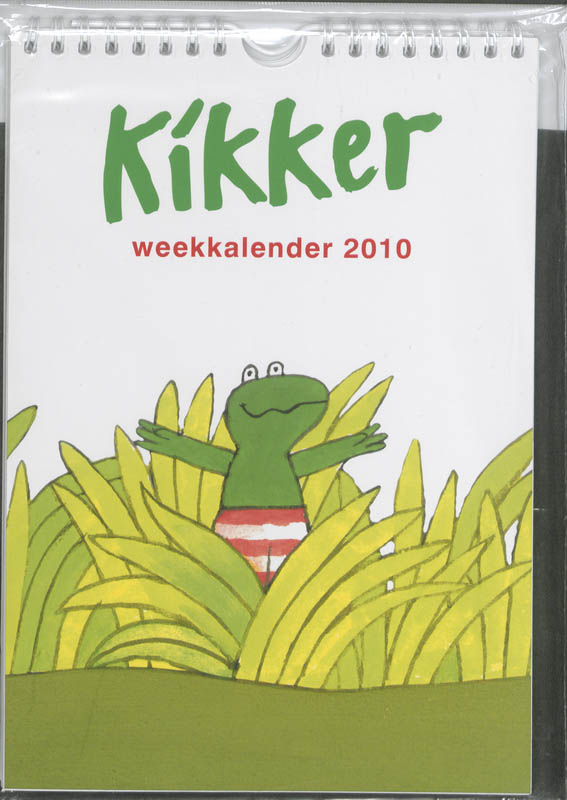 Omslag van Weekkalender 2010 Kikker