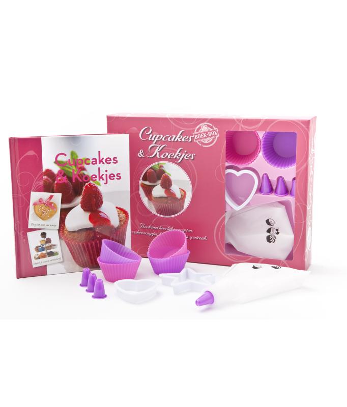 Omslag van Cupcakes & Koekjes boek-box