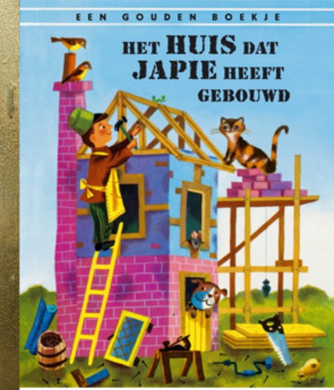 Omslag van het huis dat Japie heeft gebouwd