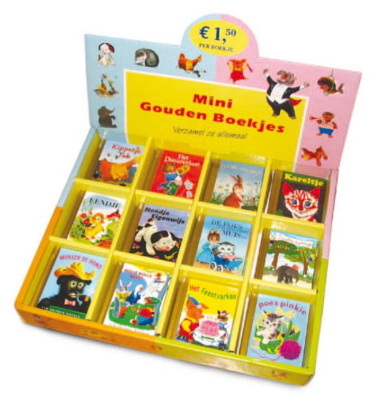 Omslag van Mini gouden boekjes display 60 ex