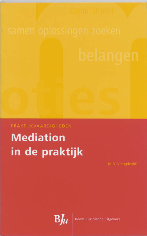Omslag van Mediation in de praktijk