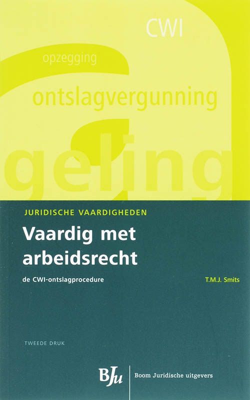 Omslag van Vaardig met arbeidsrecht