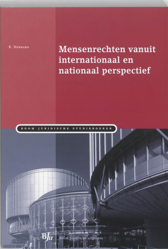 Omslag van Mensenrechten vanuit internationaal en nationaal perspectief