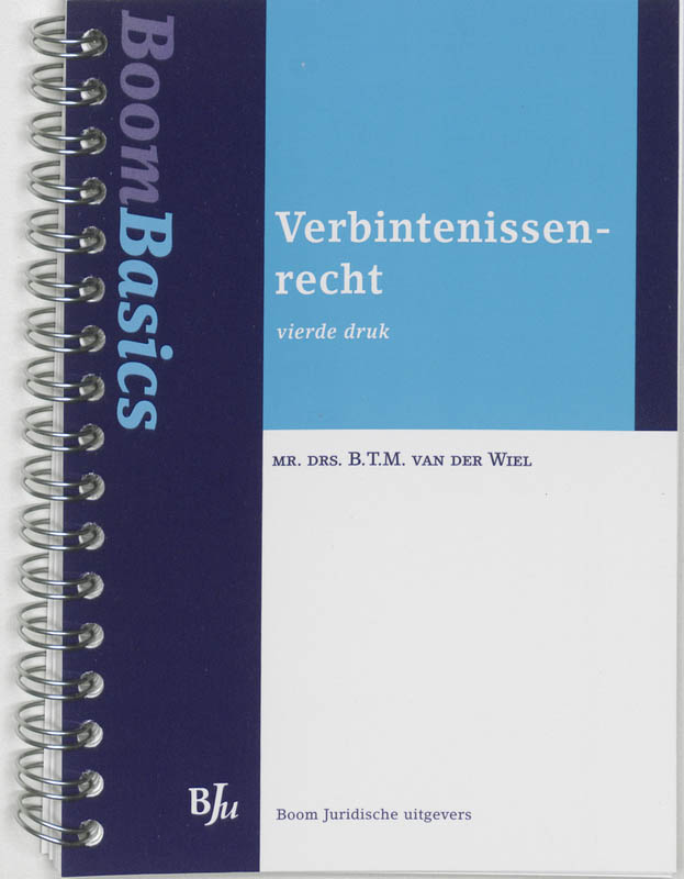 Omslag van Boom Basics Verbintenissenrecht
