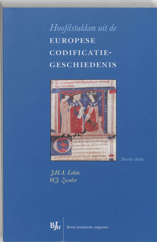 Omslag van Hoofdstukken uit de Europese Codificatiegeschiedenis