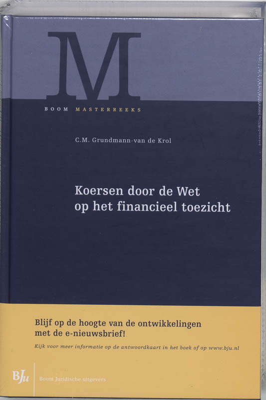 Omslag van Koersen door de Wet op het financieel toezicht
