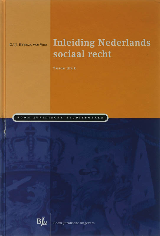 Omslag van Inleiding Nederlands sociaal recht