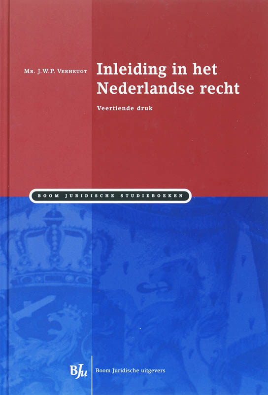 Omslag van Inleiding in het Nederlandse recht
