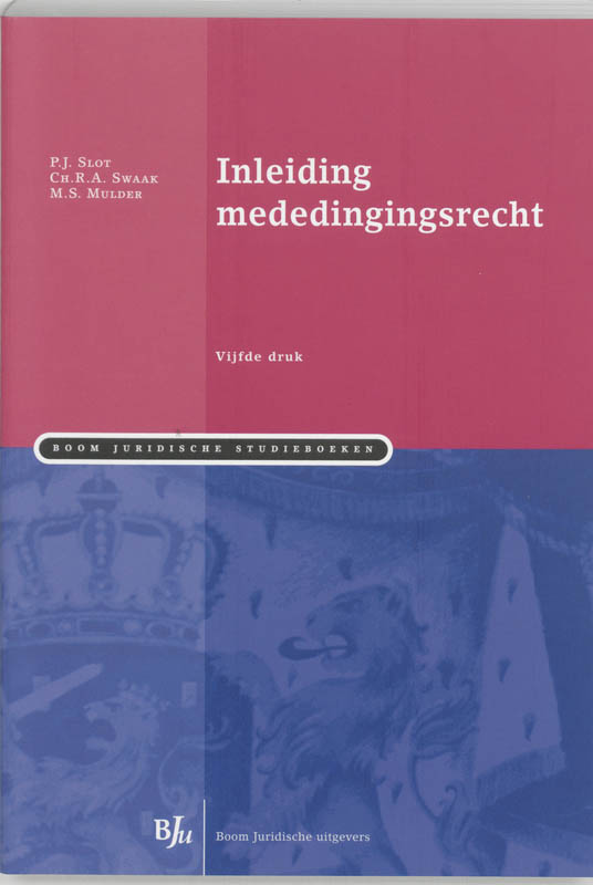 Omslag van Inleiding mededingingsrecht