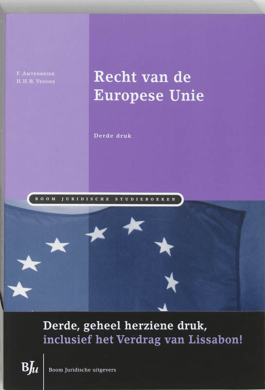 Omslag van Recht van de Europese Unie