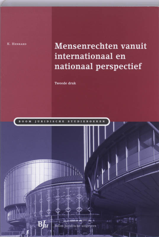 Omslag van Mensenrechten vanuit internationaal en nationaal perspectief