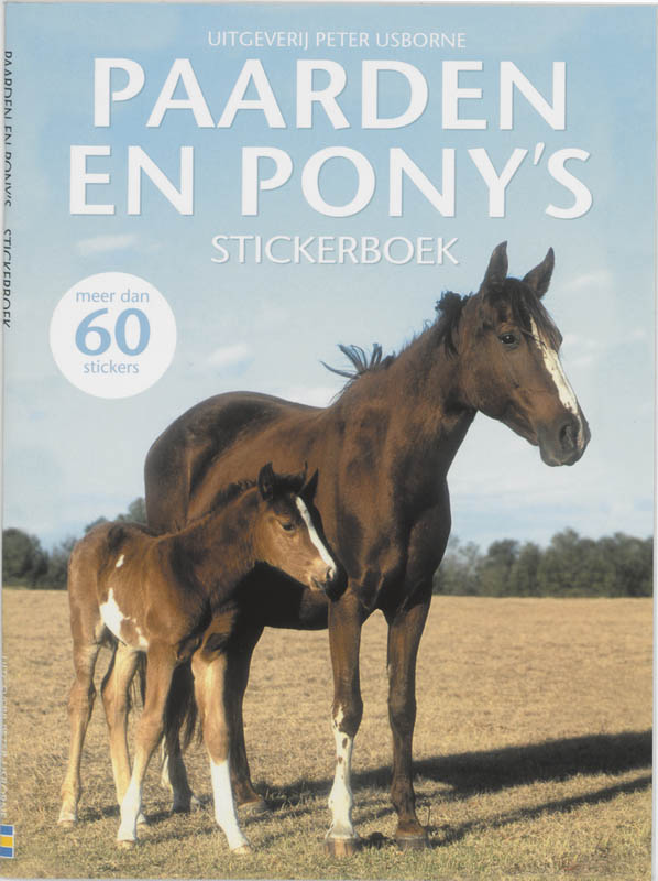 Omslag van Paarden en pony's - stickeren