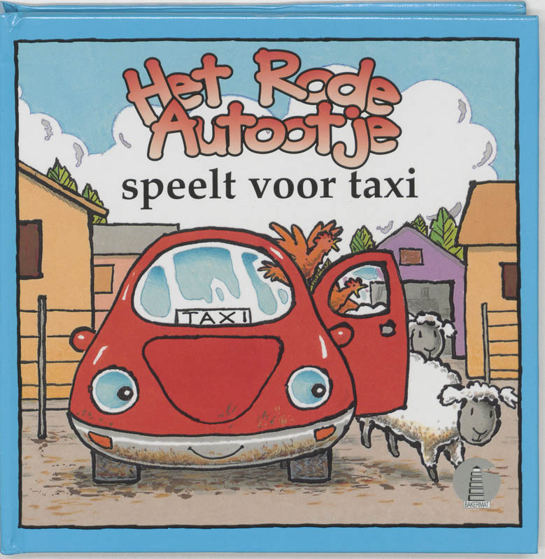 Omslag van Het rode autootje speelt voor taxi