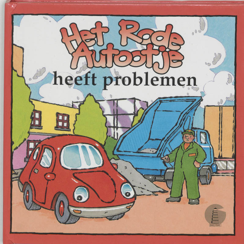 Omslag van Het rode autootje heeft problemen
