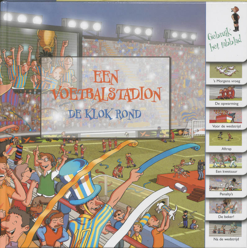 Omslag van Een voetbalstadion de klok rond