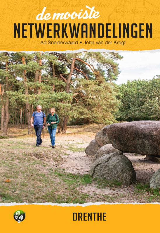 Omslag van De mooiste netwerkwandelingen: Drenthe