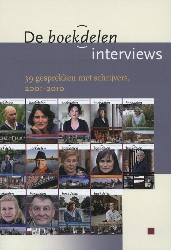 Omslag van De Boek-delen interviews
