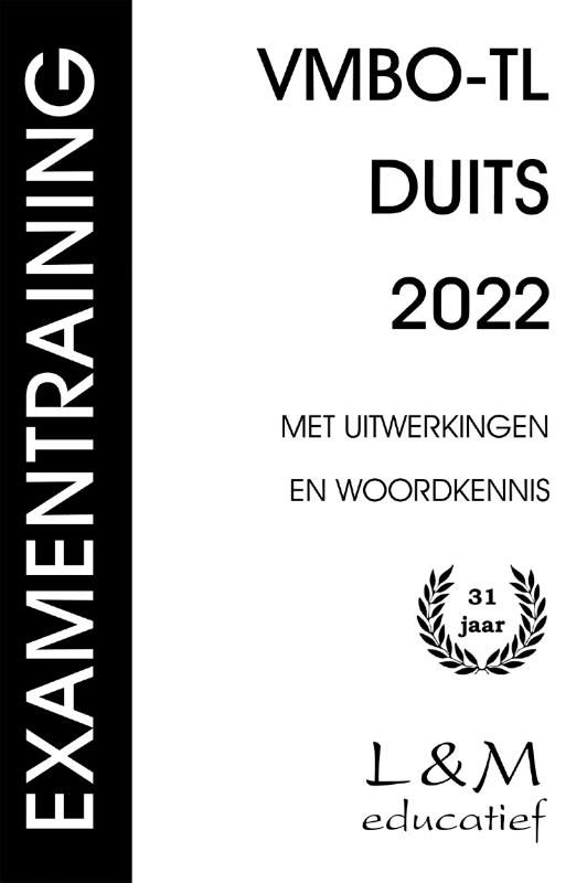 Omslag van Examentraining Vmbo-tl Duits 2022